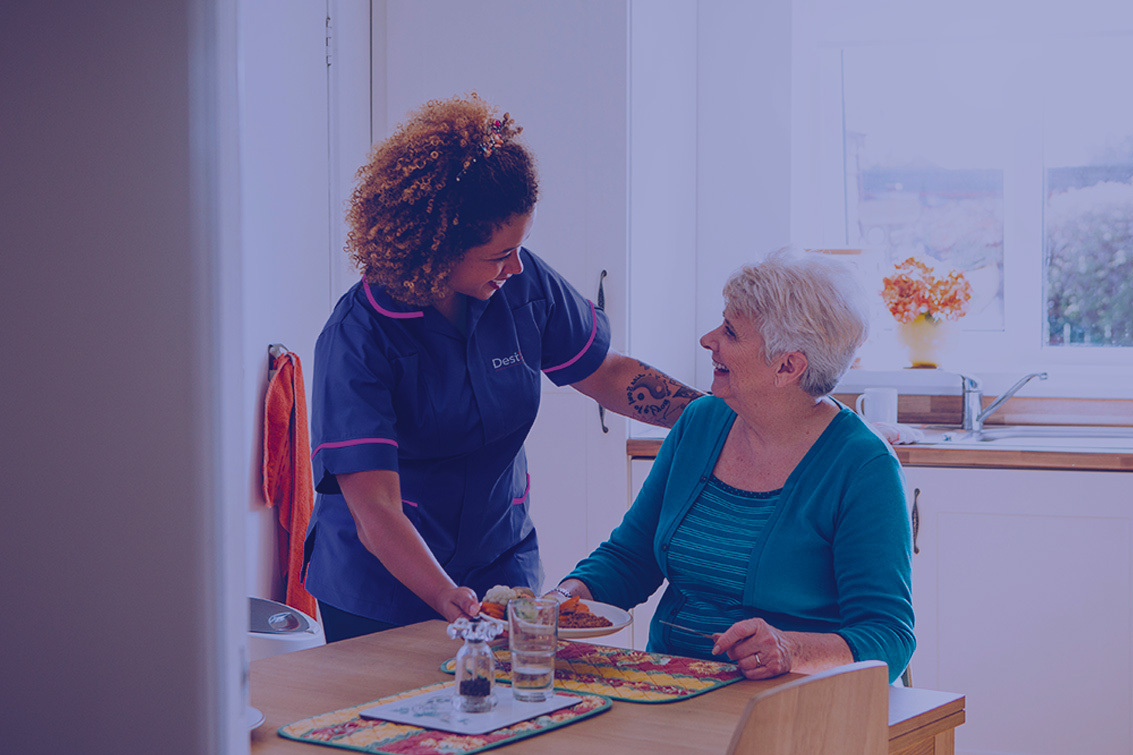 Bannière portage de repas Destia