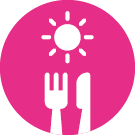 Le repas<br/> du midi