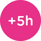 Plus de 5h